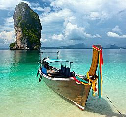 beach on the beach in thailand