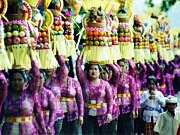 Elaborate temple festivals