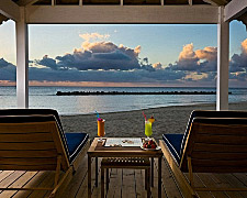 Private cabana at Four Seasons Nevis