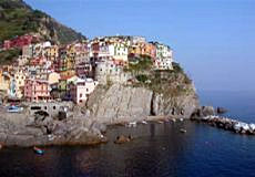 Cliffside villages dot the Cinque Terre