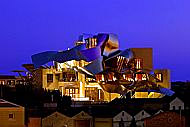 Frank Gehry design in Rioja wine country