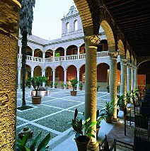 Traditional courtyard architecture
