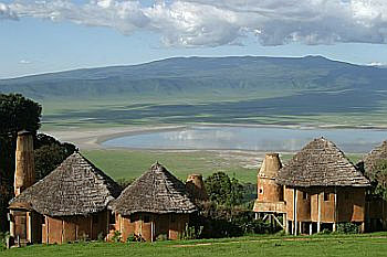 Vistas from Ngorongoro Crater Lodge