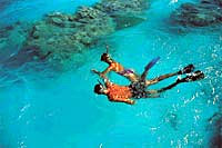 Rangiroa is perfect for snorkeling and diving