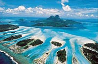 Arriving on Bora Bora