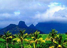 Mauritius' mountain interior