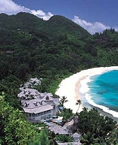 Views over the Banyan Tree's beach